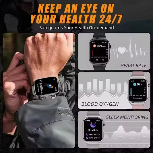 2025 neue Micro Körperliche Untersuchung Smart Uhr Für Männer Harnsäure Körper Fett Fünf Orgel Gesundheit Uhren Bluetooth Anruf SmartBracelet