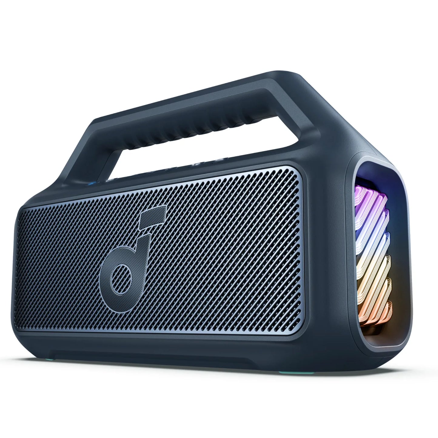 (EU stock) soundcore Boom 2 Outdoor Lautsprecher, 80W, BassUp 2.0, 24h Akku, IPX7 wasserdicht, schwimmt, LED-Licht, Subwoofer