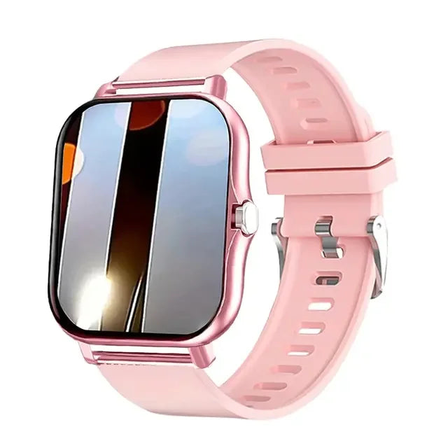 1,83 ''Sport Smart Uhr Fitness Uhr Gesundheit Monitor Wasserdichte Smartwatch Drahtlose Anruf Uhren für Männer Frauen IOS Android 2025