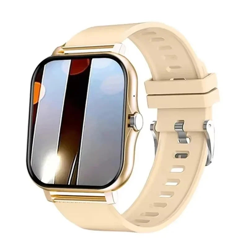 LAXASFIT 2025, neue Herren-Smartwatch, Geschenk für Damen, voller Touchscreen, Sport-Fitness-Uhr, Bluetooth-Anruf, Smartwatch