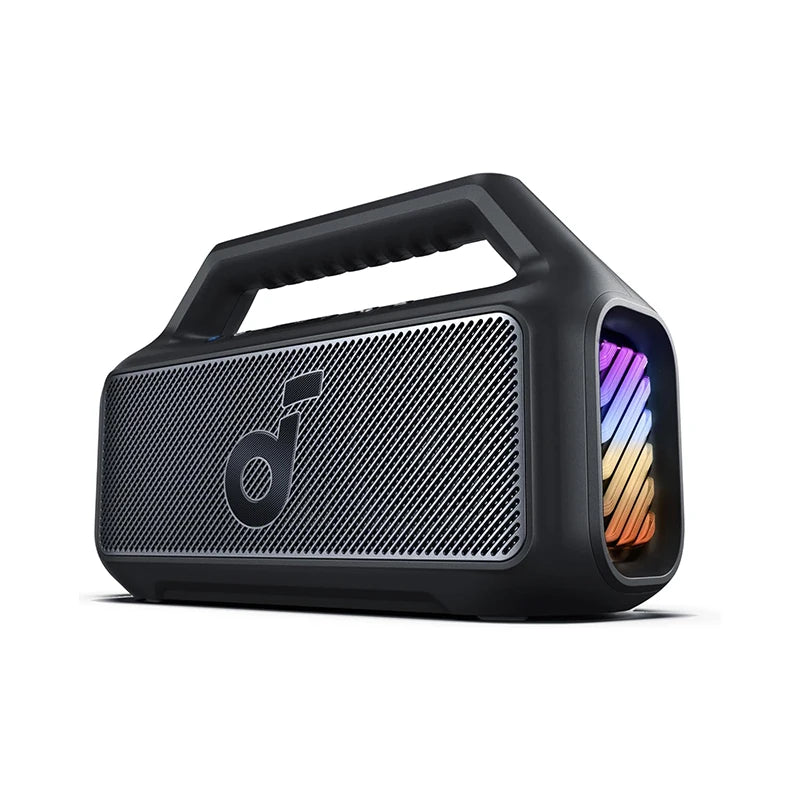 (EU stock) soundcore Boom 2 Outdoor Lautsprecher, 80W, BassUp 2.0, 24h Akku, IPX7 wasserdicht, schwimmt, LED-Licht, Subwoofer