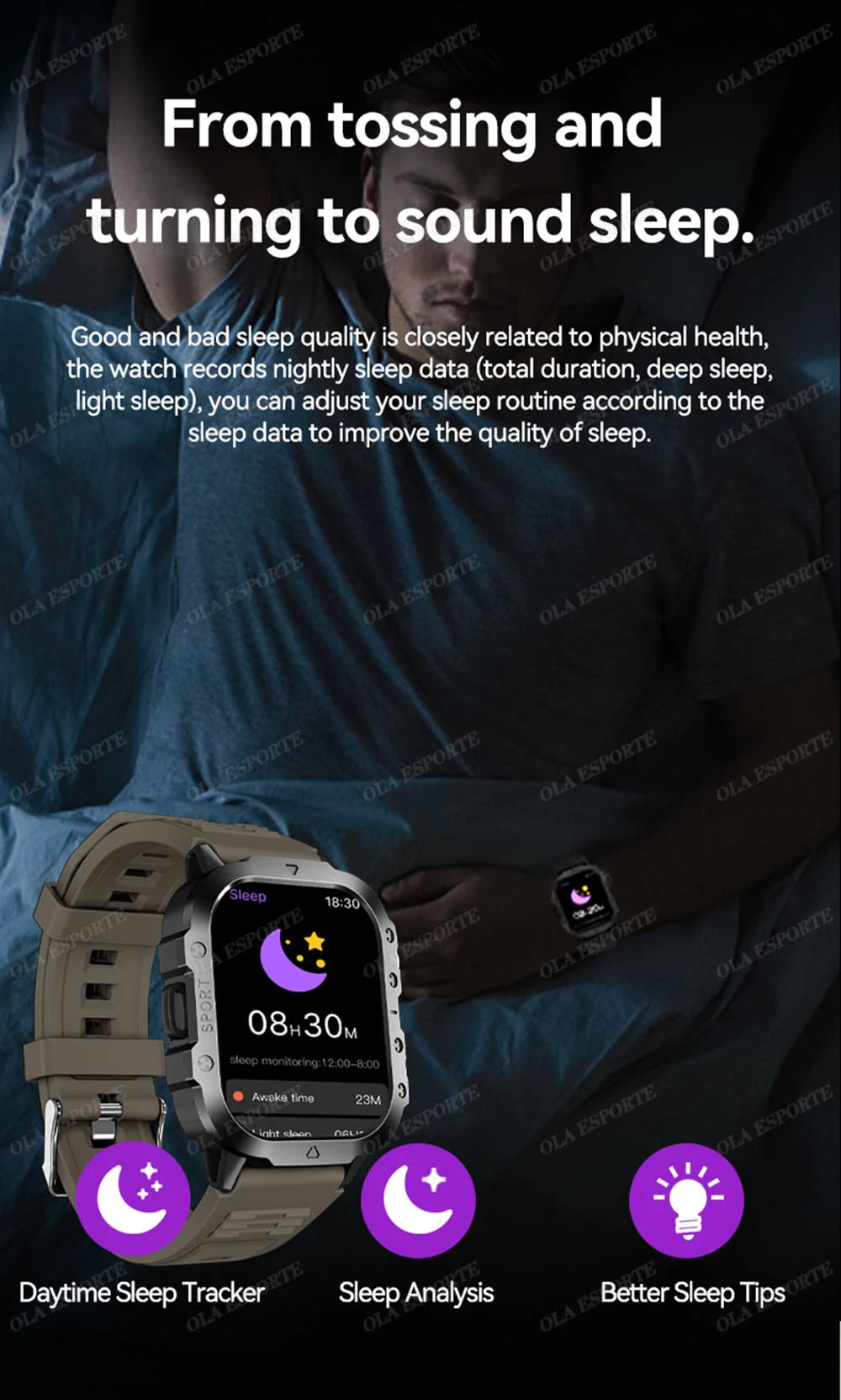 2026 Neue Robuste Militär-GPS-Smartwatch für Herren Bluetooth-Anruf Gesundheitsüberwachung Sport 5ATM Wasserdichte Smartwatches Mann Pk HW12