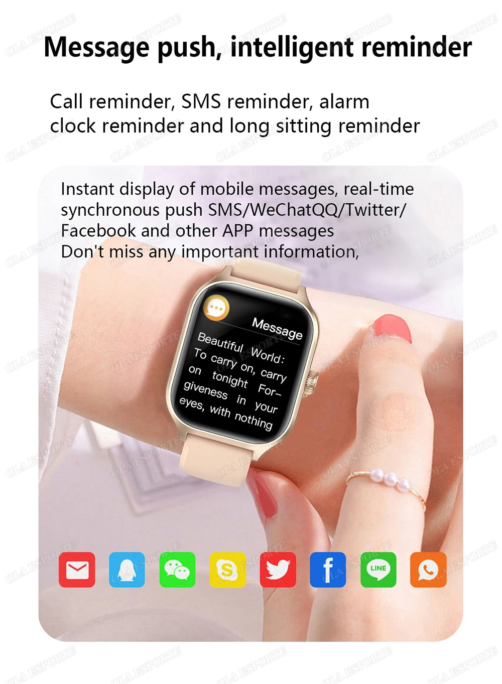 2026 Smartwatch Android iOS Telefon 2,01 Zoll Farbdisplay Bluetooth Anrufannahme Fitness-Uhr Tracker Smartwatch für Damen und Herren Neu