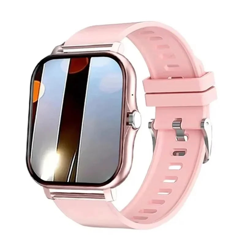 LAXASFIT 2025, neue Herren-Smartwatch, Geschenk für Damen, voller Touchscreen, Sport-Fitness-Uhr, Bluetooth-Anruf, Smartwatch