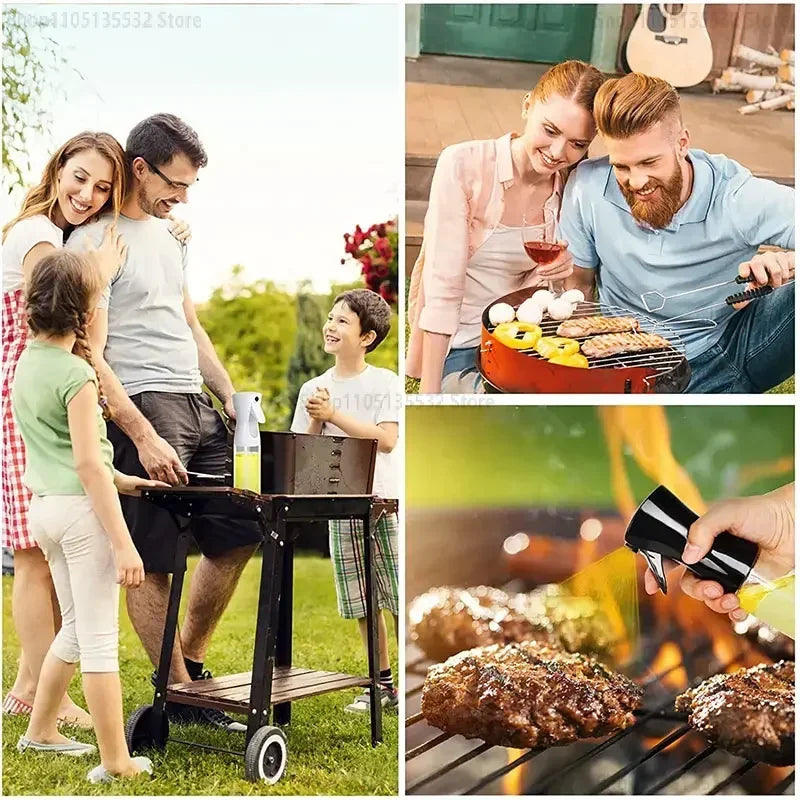 200/300/500 ml Öl Spray Flasche BBQ Kochen Olivenöl Sprayer Küche Backen Öl Spray Leere Flasche essig Flasche Öl Spender