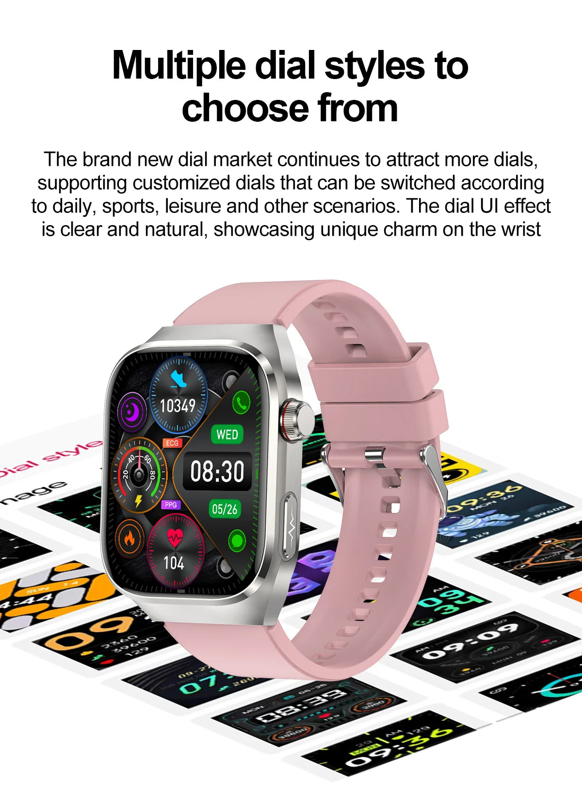 2025 neue Micro Körperliche Untersuchung Smart Uhr Für Männer Harnsäure Körper Fett Fünf Orgel Gesundheit Uhren Bluetooth Anruf SmartBracelet