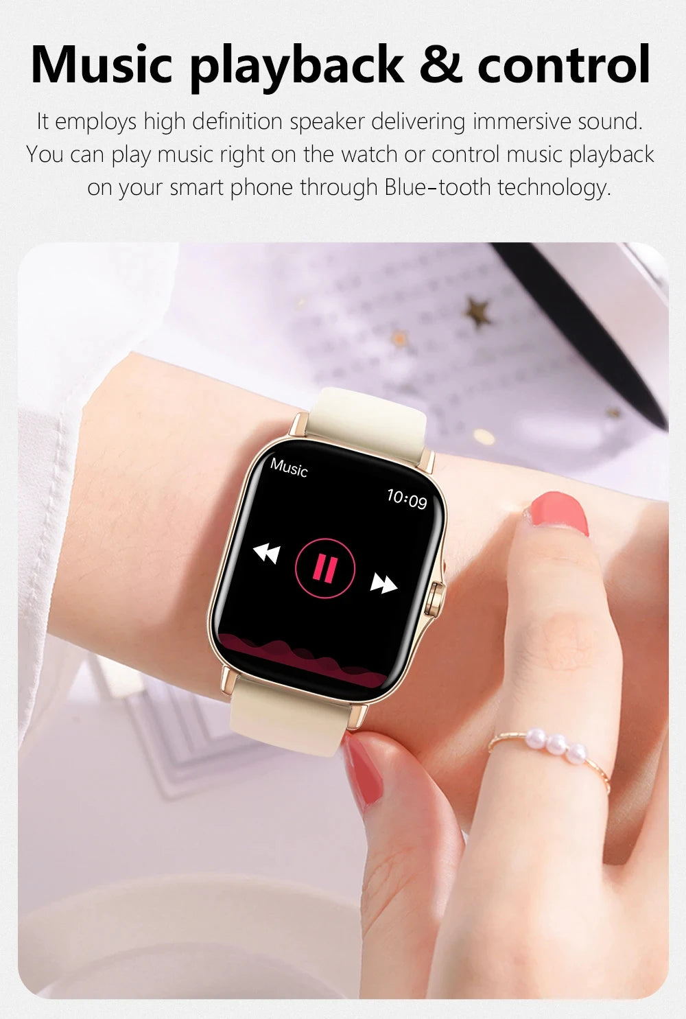 LAXASFIT 2025, neue Herren-Smartwatch, Geschenk für Damen, voller Touchscreen, Sport-Fitness-Uhr, Bluetooth-Anruf, Smartwatch